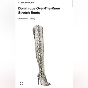 Steve Madden Dominique over the knee boots